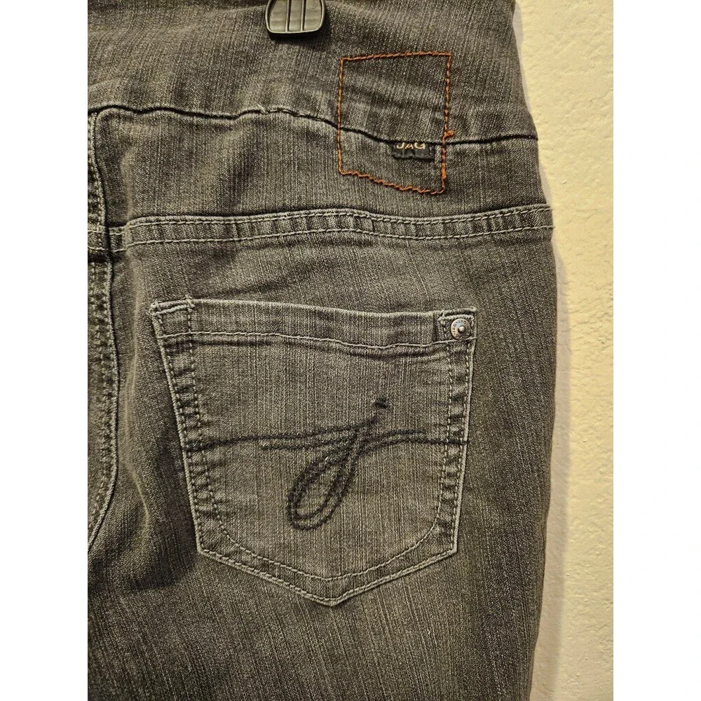 Jag Jeans Size 4 Slim Grey Pull On Tummy Tuck waistband - Picture 9 of 10